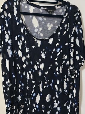 Simply Vera Wang Short Sleeve Top XL